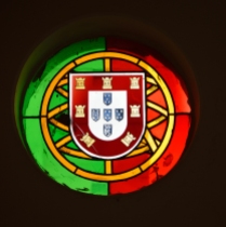 Bandeira e brasão de armas de Portugal / Flag and coat of arms of Portugal